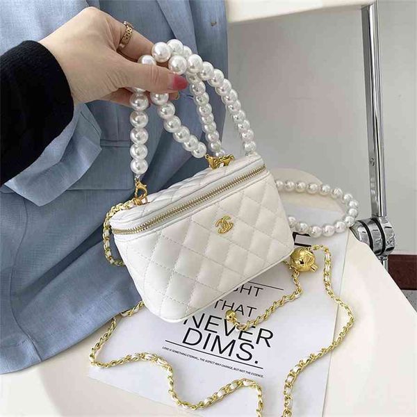 

xiaoxiangfeng golden ball cosmetic box small 2021 new fashion women's chain messenger bag net red
