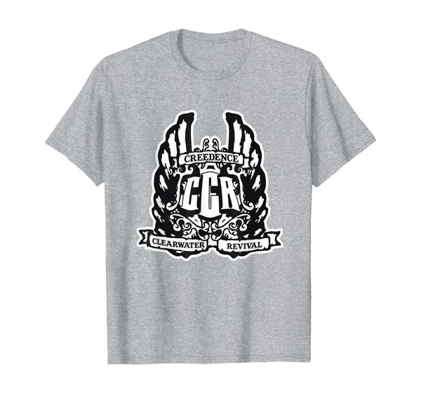 

creedance clearwater revival t shirt, White;black