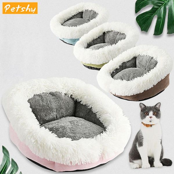 

cat beds & furniture petshy winter warm pet dog bed sofa house puppy cats kennel home sleeping pad mat cushion loungers for dogs products