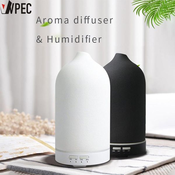 

humidifiers vvpec 4 colors home frosted ceramic aroma diffuser 100ml ultrasonic cold mist maker essential oil aromatherapy humidifier