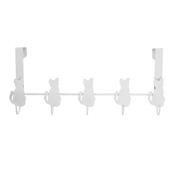 

kitchen iron home towels bags cat shape keys storage clothes bedroom organizer punch door hook hanging