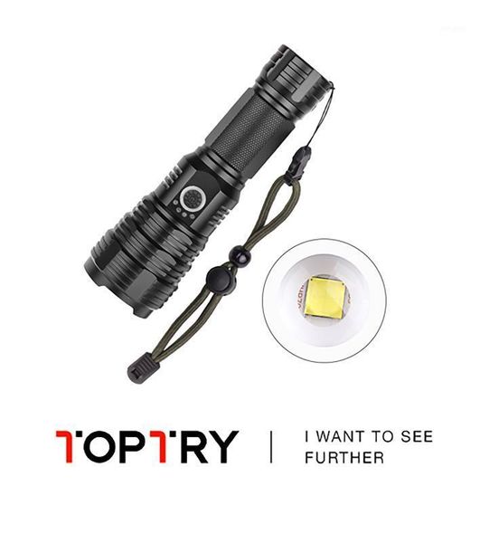 

flashlights torches the xhp70 retractable zoom charging power display outdoor strong lighting glare1