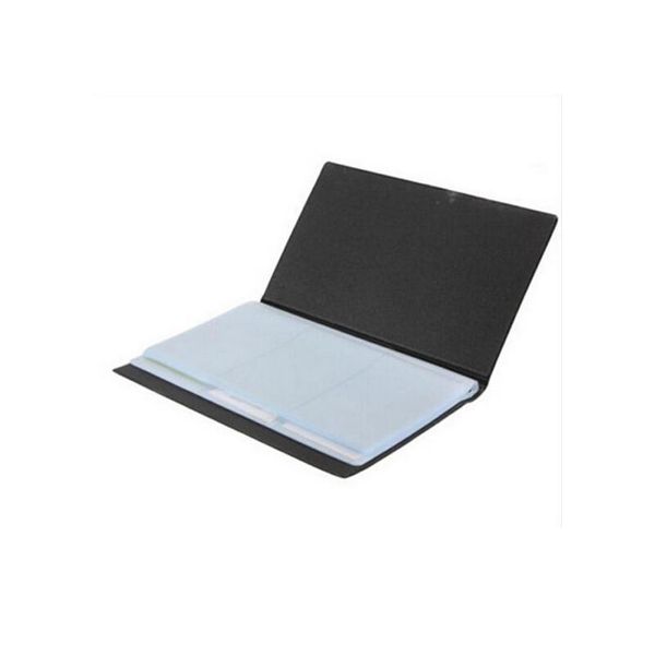 

1pcs simple card wallet leather 120 cards id business card new credit car qylpqa
