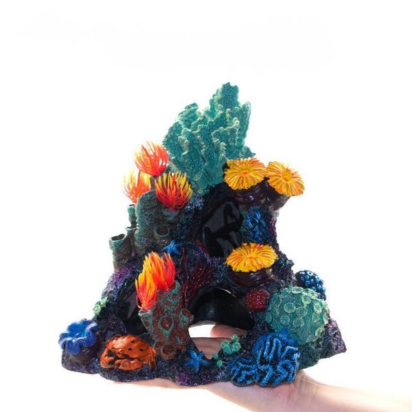 

decorations super aquarium decoration landscaping simulation resin coral ornaments fish tank accessories water scene background