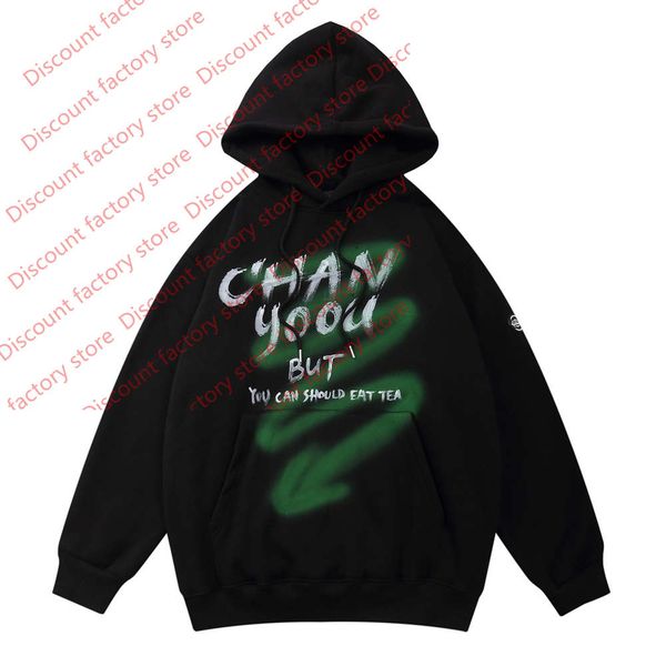 

black white hip hop streetwear hoodie mens print hoodie sweatshirt autumn winter fleece pullover men cotton loose