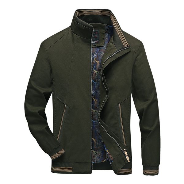 

2021 new coat basic bomber jackets mens coats clothes erkek mont kaban chamarra hombre roupas masculina safari style xdxv, Black;brown