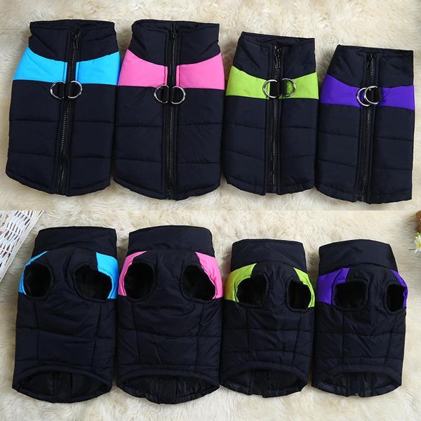 

dog apparel fahion warm 1pc clothes for large dogs winter soft comfortable waterproof vest jacket nylon coat