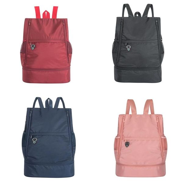 

sport bag shoe position dry wet separation yoga gym fitness backpack