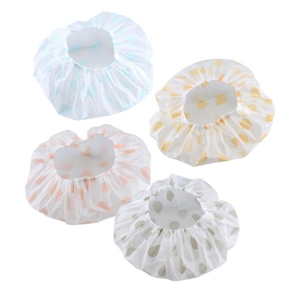 

shower caps waterproof cap female hair cover hat anti-smoke