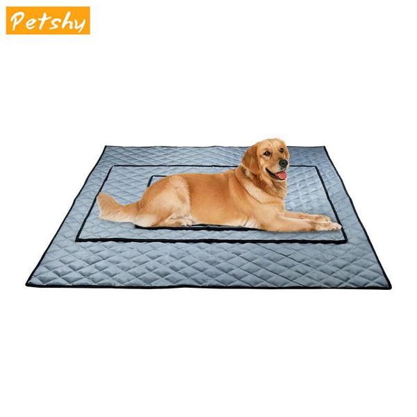 

petshy reusable pets cat dog mat pad anti-slip dog bed cushion mattress animal training travel pee pad puppy sofa car seat cover