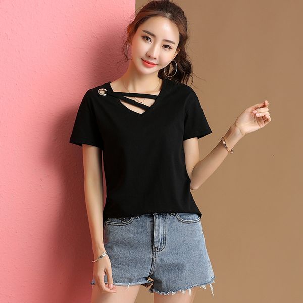 

2021 new summer women 100% cotton fashion casual ladies short sleeve tshirts 1ayk, White