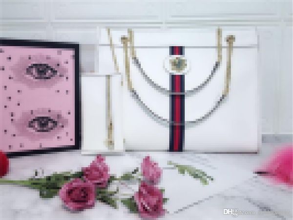 

luxury genuine rajah ladies woman's bag bag 537219 white suede size:45x 35x 6cm