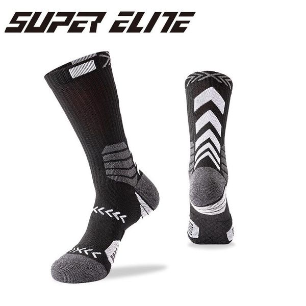 

men's socks 2021 compression basketball sports men knee high mens woman cycling, Black