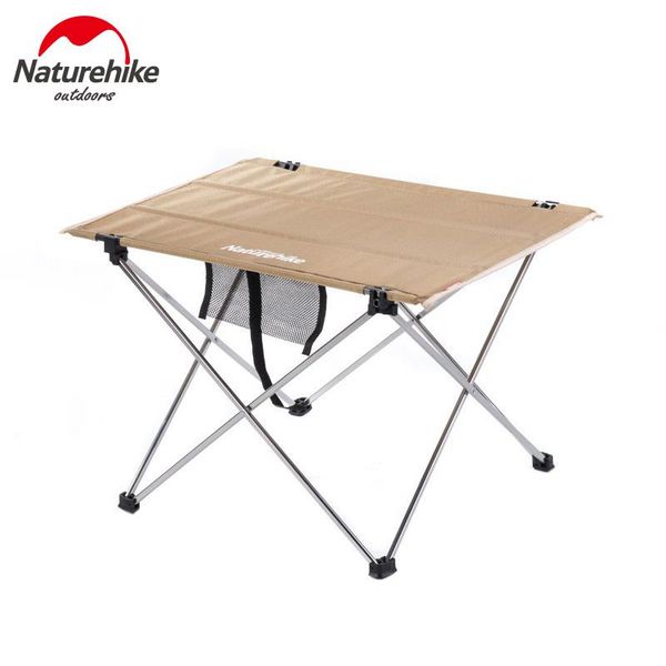 

naturehike portable picnic table folding outdoor camping table ultralight aluminium alloy bbq leisure