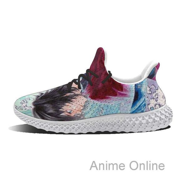 

spring tomioka giyuu anime pattern outdoor breathable running shoes