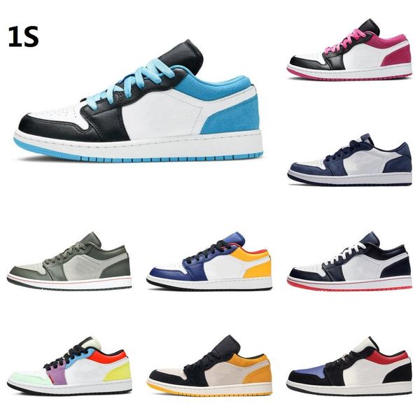 

andd1y high-quality jumpman 1 1s basketball shoes silver toe deep mocha obsidian unc fearless patent university blue smoke chicago sneakers