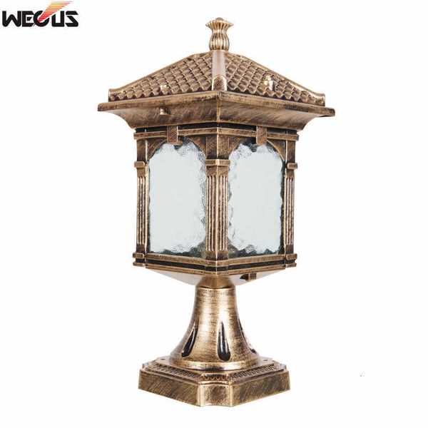 

2021 new europe in the open air pillar courtyard yard back fence corridor street garden parking coffee lighting y80s