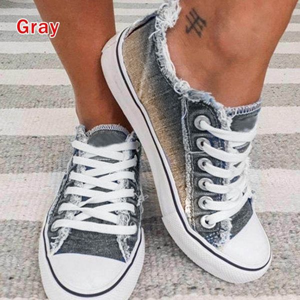 

2020 student casual canvsa shoes women low cut lace leisure denim sepia style canvas shoes sapato feminino sneakers jkm8, Black;white