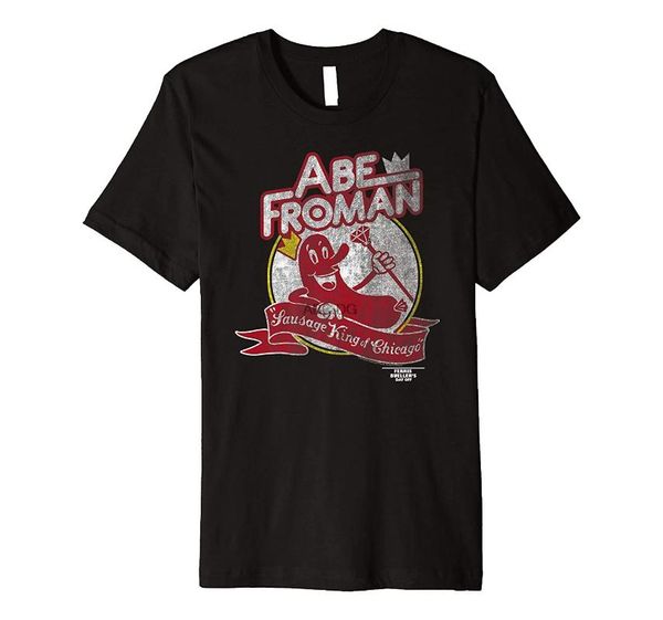 

men's t-shirts ferris bueller abe froman premium t-shirt, White;black