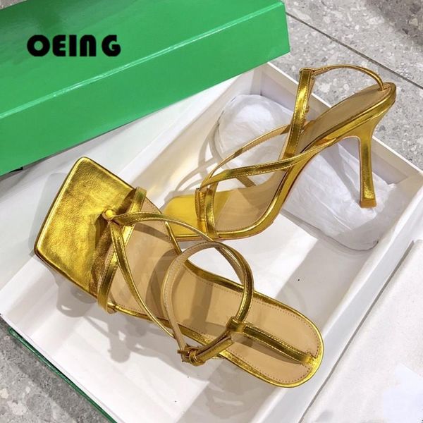 

sandals women square toe heeled ankle strappy pinch gladiator sandalias summer sweety color comfort vacation banquet shoes, Black