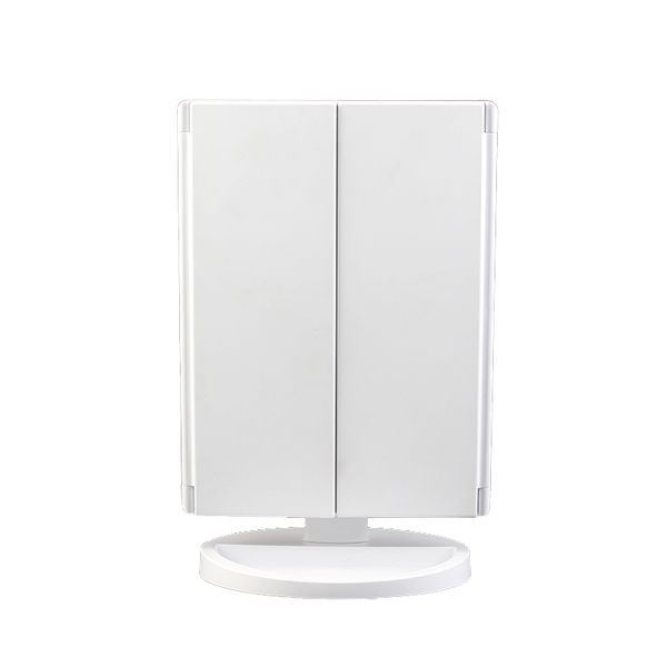 

foldable multifunctional exquisite home light makeup mirror led multiple scene light color hd mirror