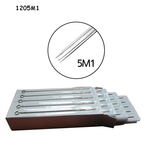 

50 pcs/box disposable pre- steriled magnum tattoo needles for tattoo grip needle tips blistered packed