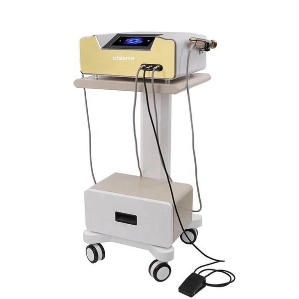 Vendita all'ingrosso 2 in 1 efficace doccia laser al plasma con ozono medico con impugnatura fredda per sollevamento delle palpebre/rimozione delle rughe spot Jett Plasma Beauty Machine204