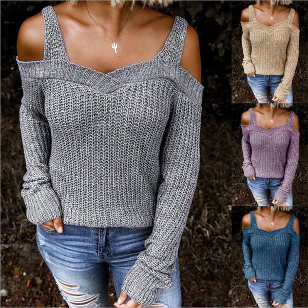 

2021 new camisola feminina pulver moletom solto outono inverno manga comprida solta de malha puxar femme 7l2p, White;black