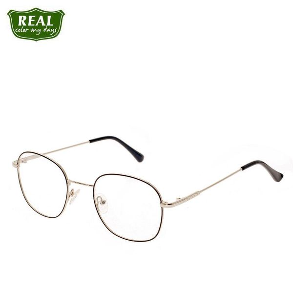 

fashion sunglasses frames simple design metal frame myopia ultra light glasses prescription optical for unisex, Black