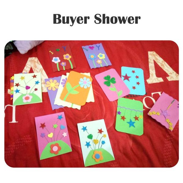 

5pcs 2mm thick a4 with gold powder glitter bright sponge paper foam paper kindergarten diy handmade supplies with qylhxd