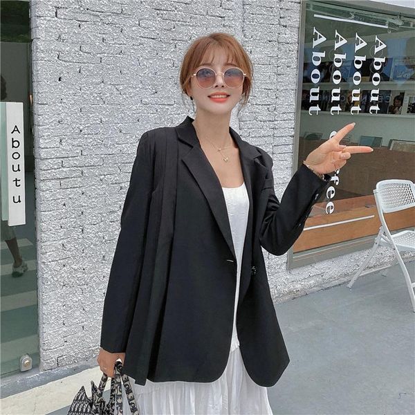 

women's suits & blazers product 2021 spring and autumn korean fashion casual suit, White;black