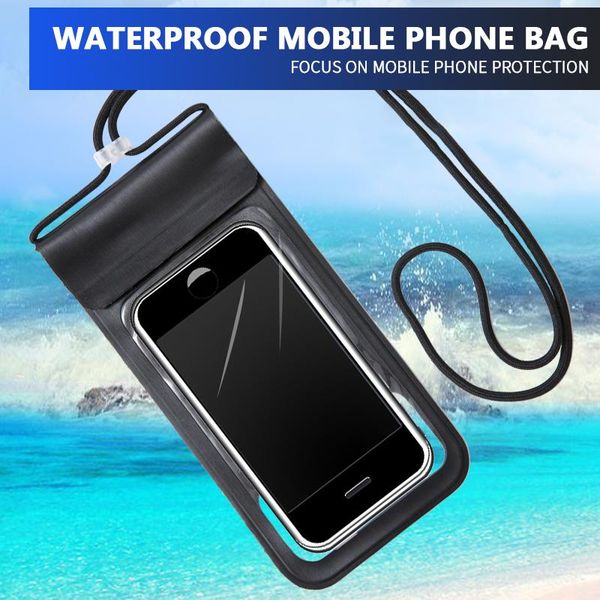 

cell phone pouches waterproof case for 12 xs max xr 7 6 plus poco x3 samsung s10 cover water proof bag mobile pouch protector