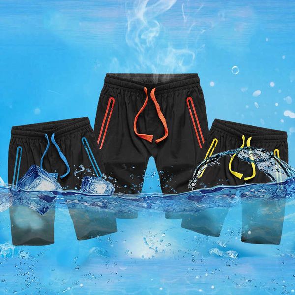 

collection zomer 2020 beach pocket fitness bodybuilding breathing fast short sports school men casual joggers shorts, White;black