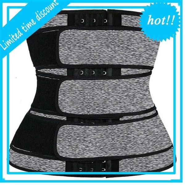 

vip link dropshipping trainer women slimming belt waist cincher body shaper girdles firm control corsets cx200715, Black;white