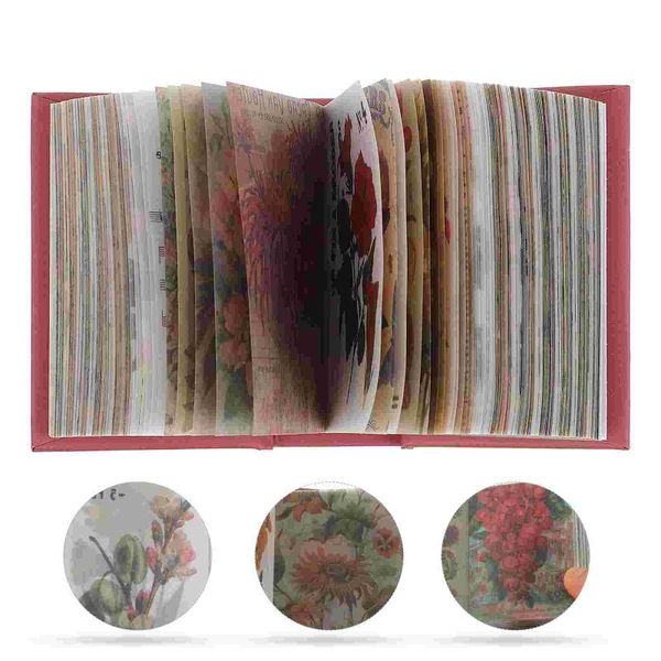 

gift wrap 400 sheets retro scrapbook stickers diy craft diary hand account