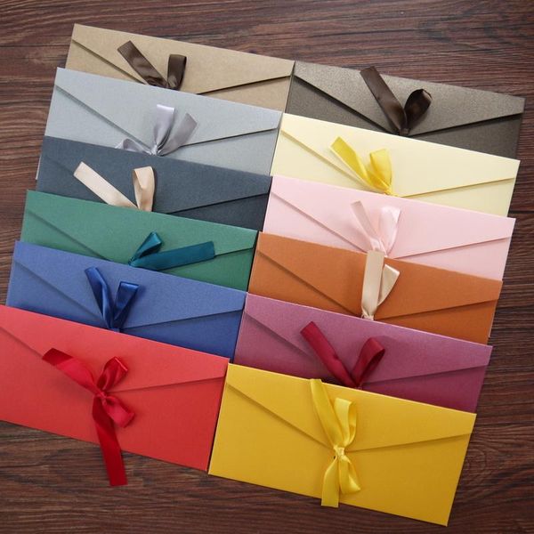 

10pcs/lot gift envelope letter set envelopes for invitations stationery cards envelope de casamento kraft red