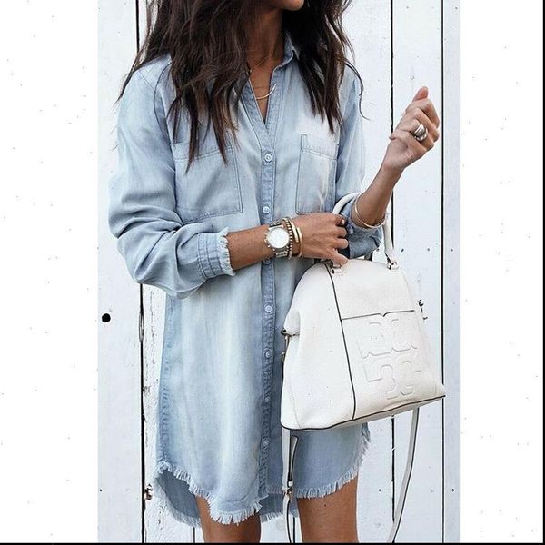 

lguc.h vintage women jeans shirt 2021 denim shirt large plus size women oversized shirt loose tall woman gray blue green 5xl 4xl, White