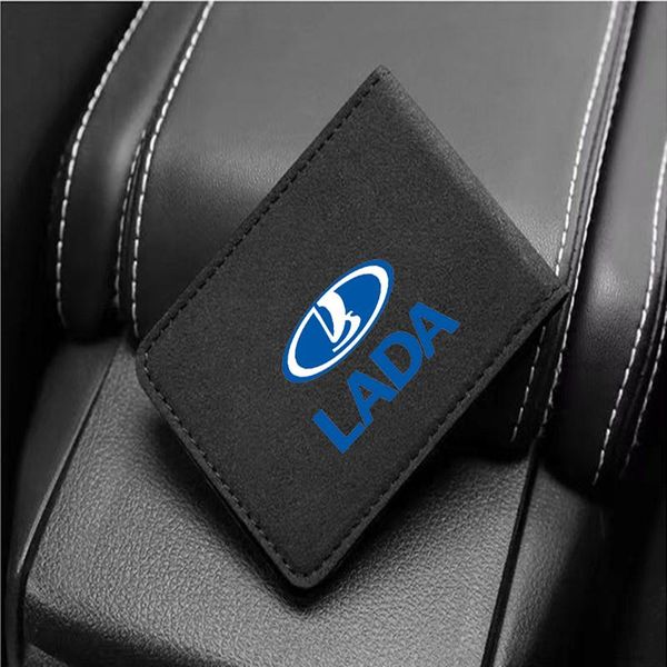 

card holders car turn over fur driving license this for lada xray vesta niva kalina priora granta largus xcode accessorie, Brown;gray
