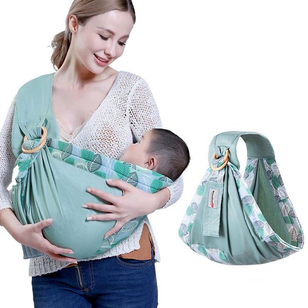 

carriers, slings & backpacks baby wrap ring sling carrier nursing cover for infants toddlers soft kangaroo travel backpack breathable bag na