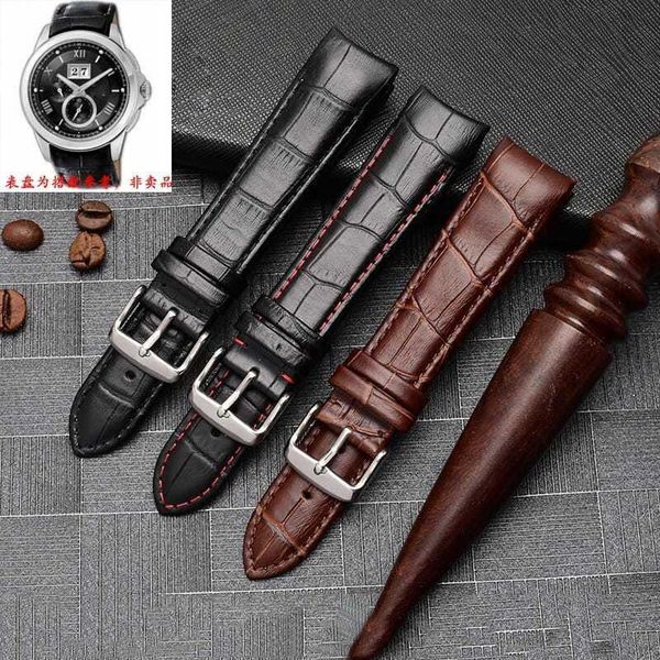

watch bands high qualit curve end watchband for bl9002-37 05a bt0001-12e 01a strap 20mm 21mm 22mm black brown cow leather band