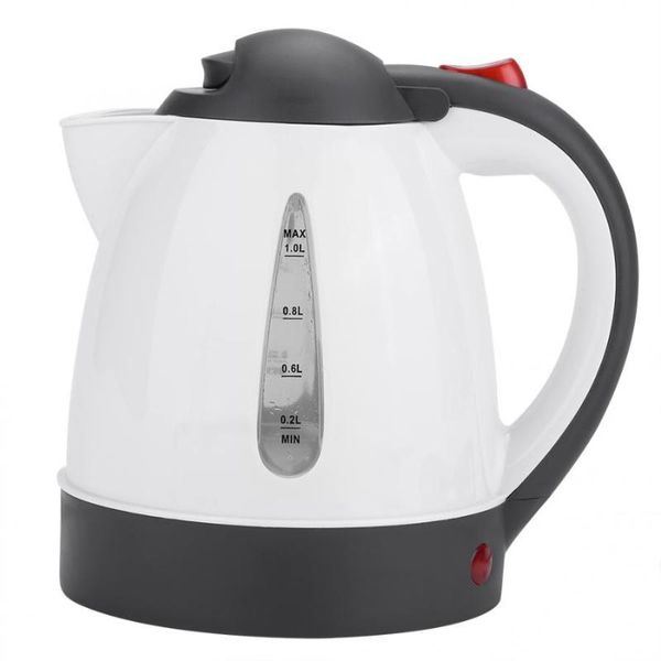 

electric kettles water kettle 1000ml 24v 250w travel car truck heater bottle tea coffee making auto cut off power