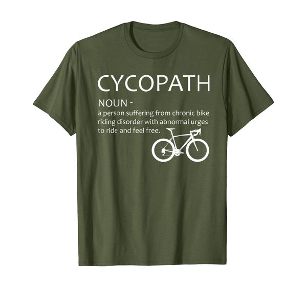 

cycopath tshirt bike rider cyclist bicyclist gift shirt tees, White;black