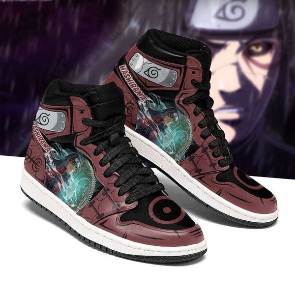 

customization hashirama senju sneakers edo-tensei anime sneakers