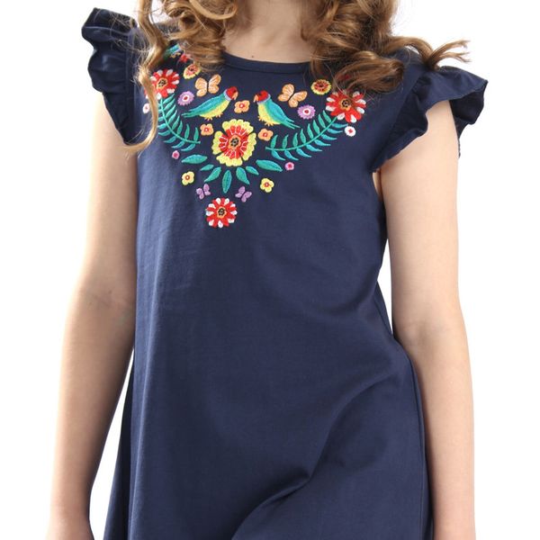 

cute girl childrens 2021 selling sleeveless floral dresses girls summer costume tunic kids clothing toddler dress, Red;yellow