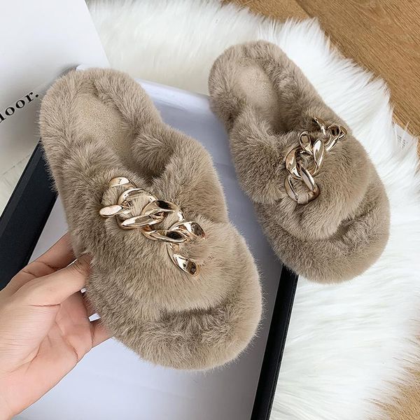 

slippers plush 300 19, Black