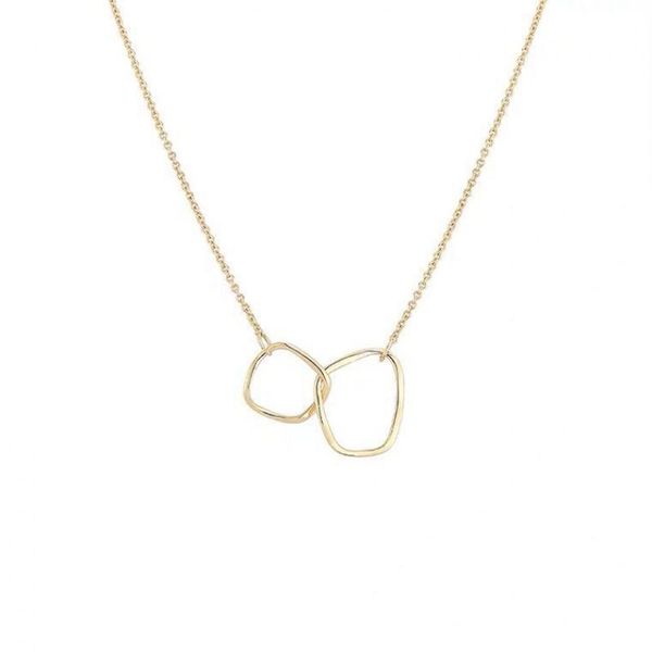 

chains normcore style irregular cross geometric clavicle chain women girls korean-style simple choker all-match temperament necklace, Silver