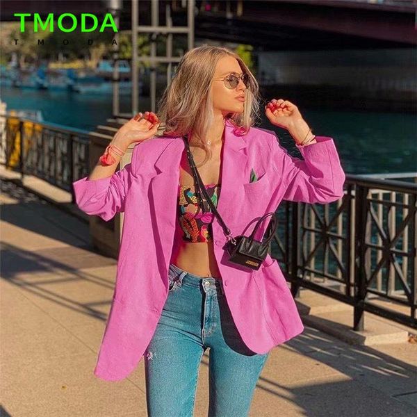 

women's suits & blazers women cool pink blazer 2021 summer fashion ladies thin cotton jackets elegant female chic casual girls cute top, White;black