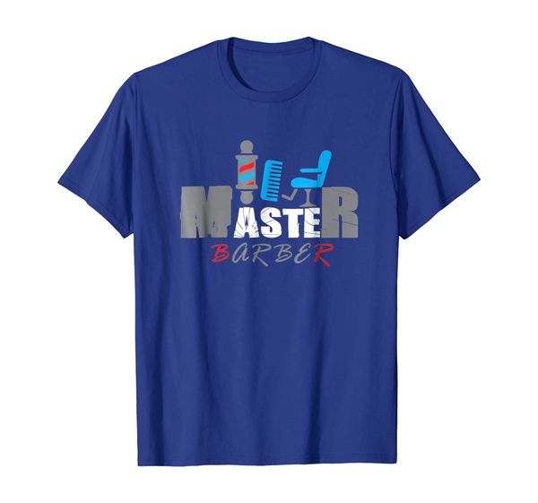 

master barber tshirt - hairstylist t shirt gift, White;black