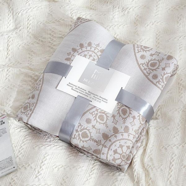 

blankets muslin throw blanket cotton gauze warm soft plaid for kids on the/bed/sofa/plane/travel bedding bedspread