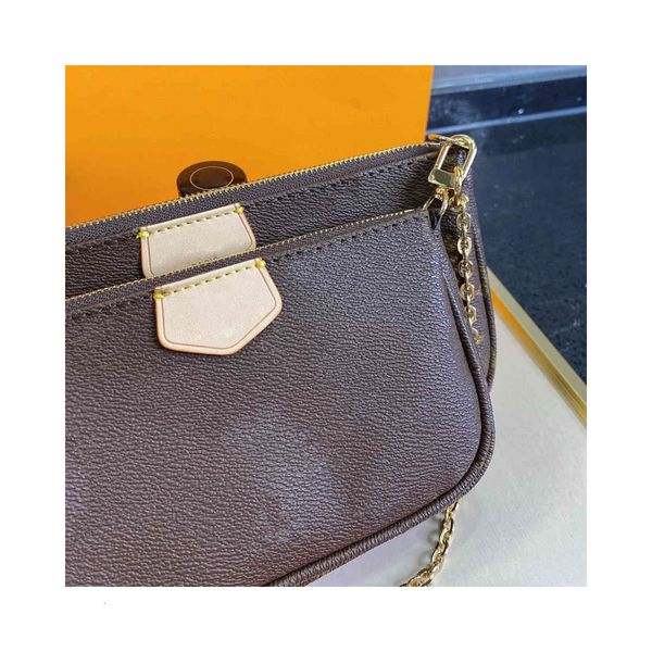 

women bags 3 pcs set multi pochette designer handbags luxury shoulder michael messenger bag wallet purse